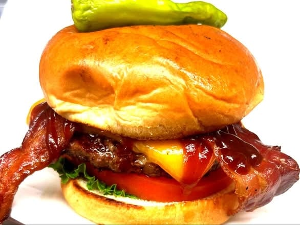 Bacon BBQ Burger.