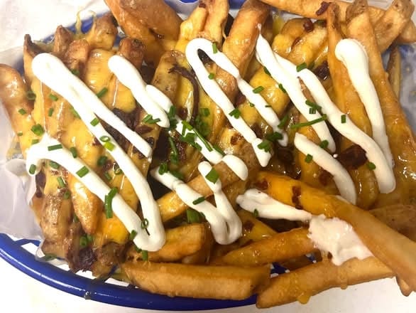 Traditional Loaded Fries (Sweet Waffle).