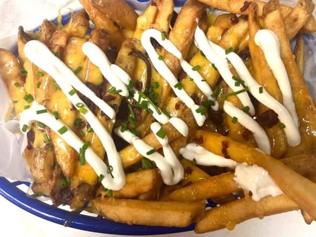 Traditional Loaded Fries (Sweet Waffle).